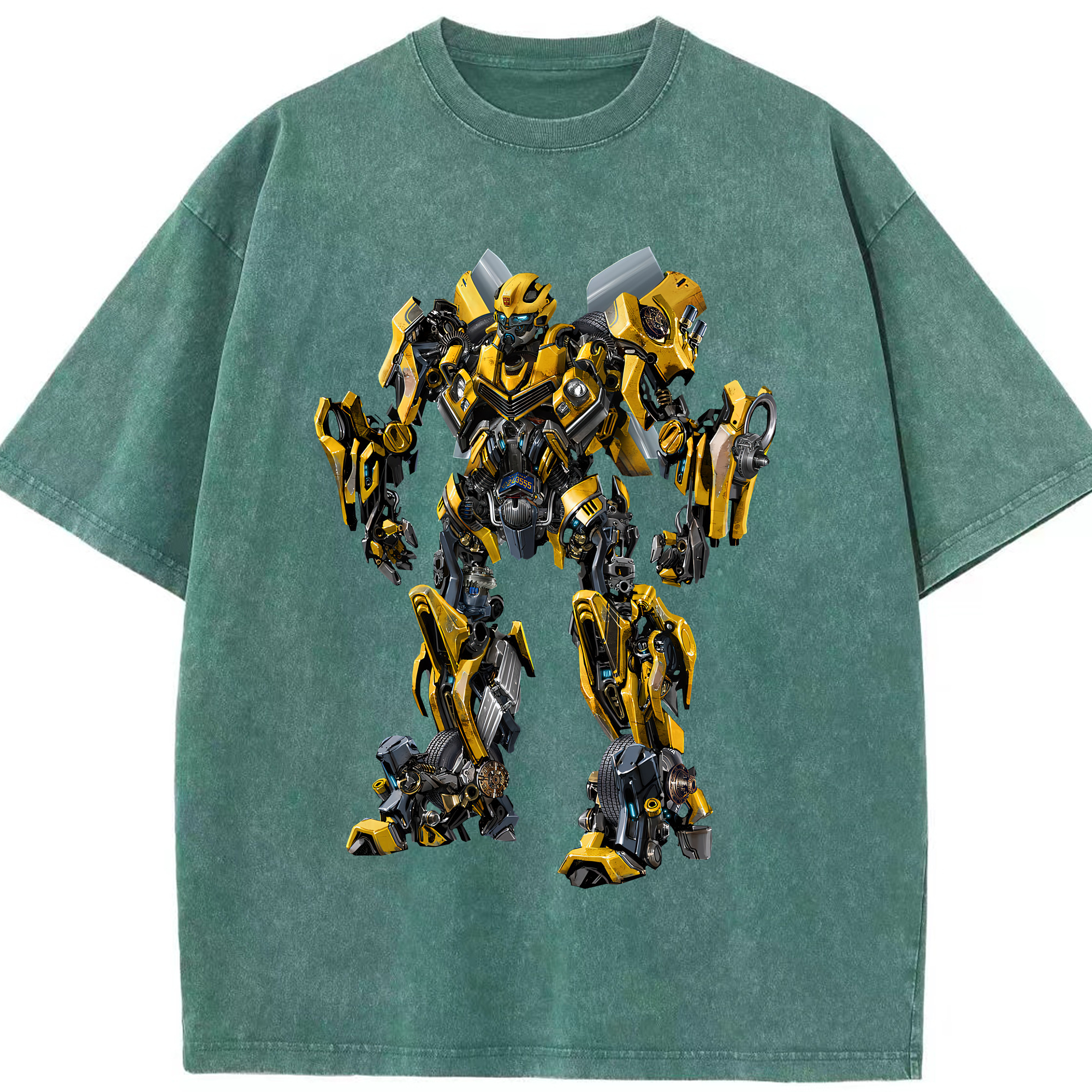 （画像用） Transformers トランスフォーマー 綿100% ヴィンテージ風 半袖Tシャツ（フロントプリント）